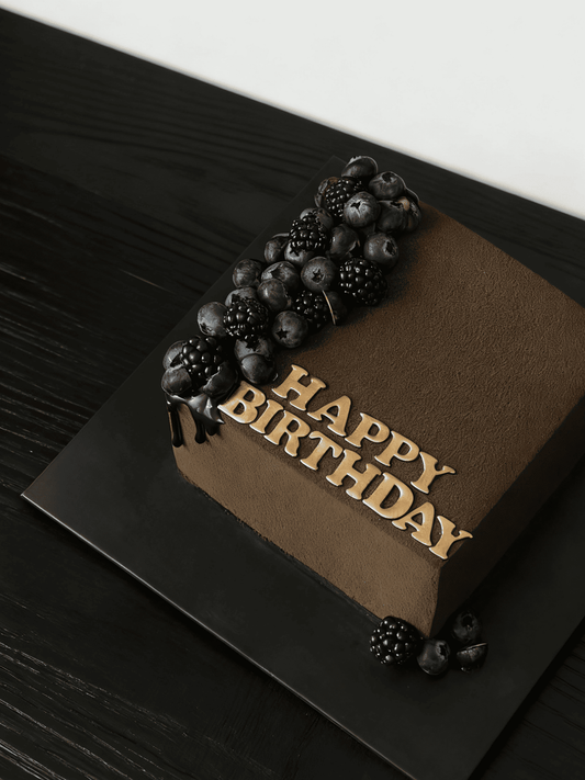 Velvet Cocoa Square Cake