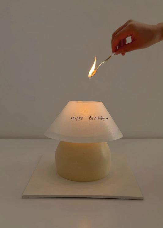 Lumière Lamp Cake