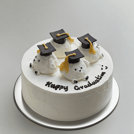 Four Bears Graduation Cake