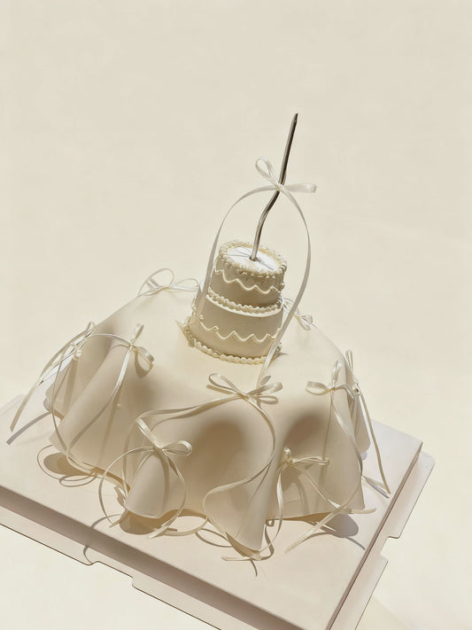 Bows & Vows Cake
