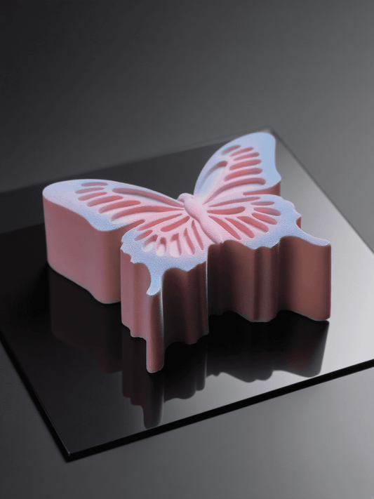 Gradient Butterfly Mousse Cake