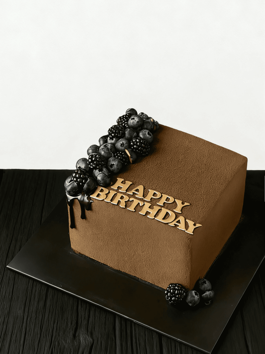 Velvet Cocoa Square Cake