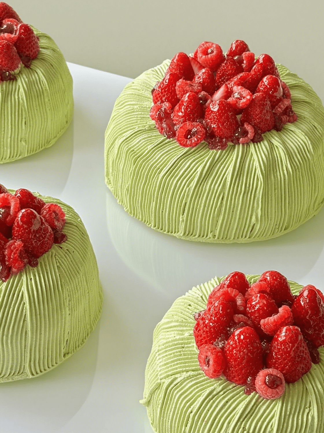 Pistachio Kiss——Pistachio Raspberry Cake