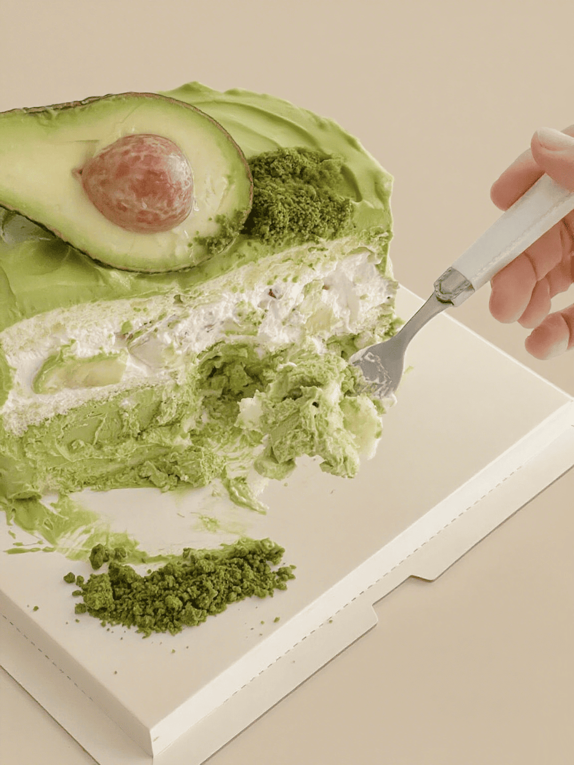 Avocado Garden Cake