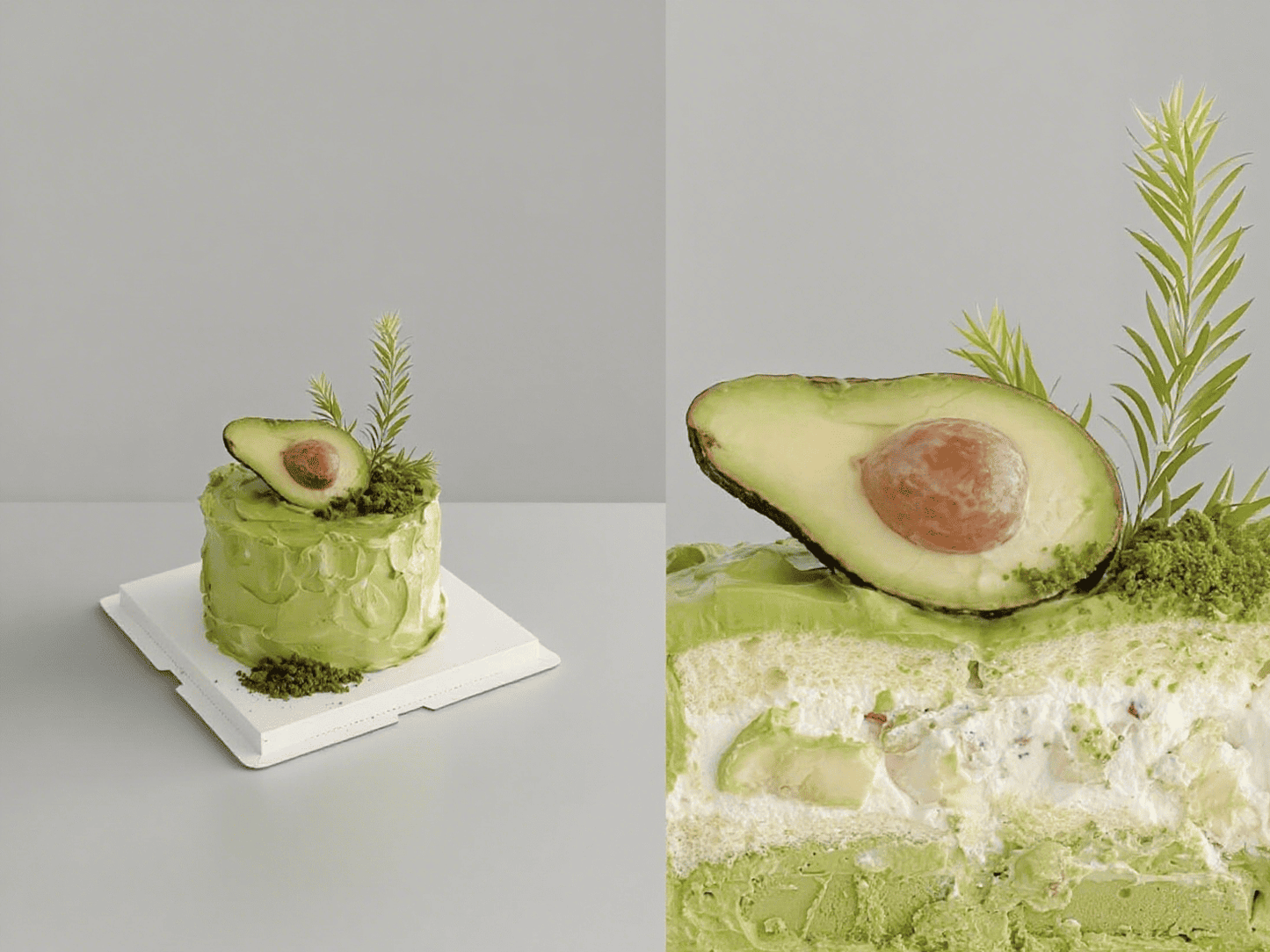 Avocado Garden Cake
