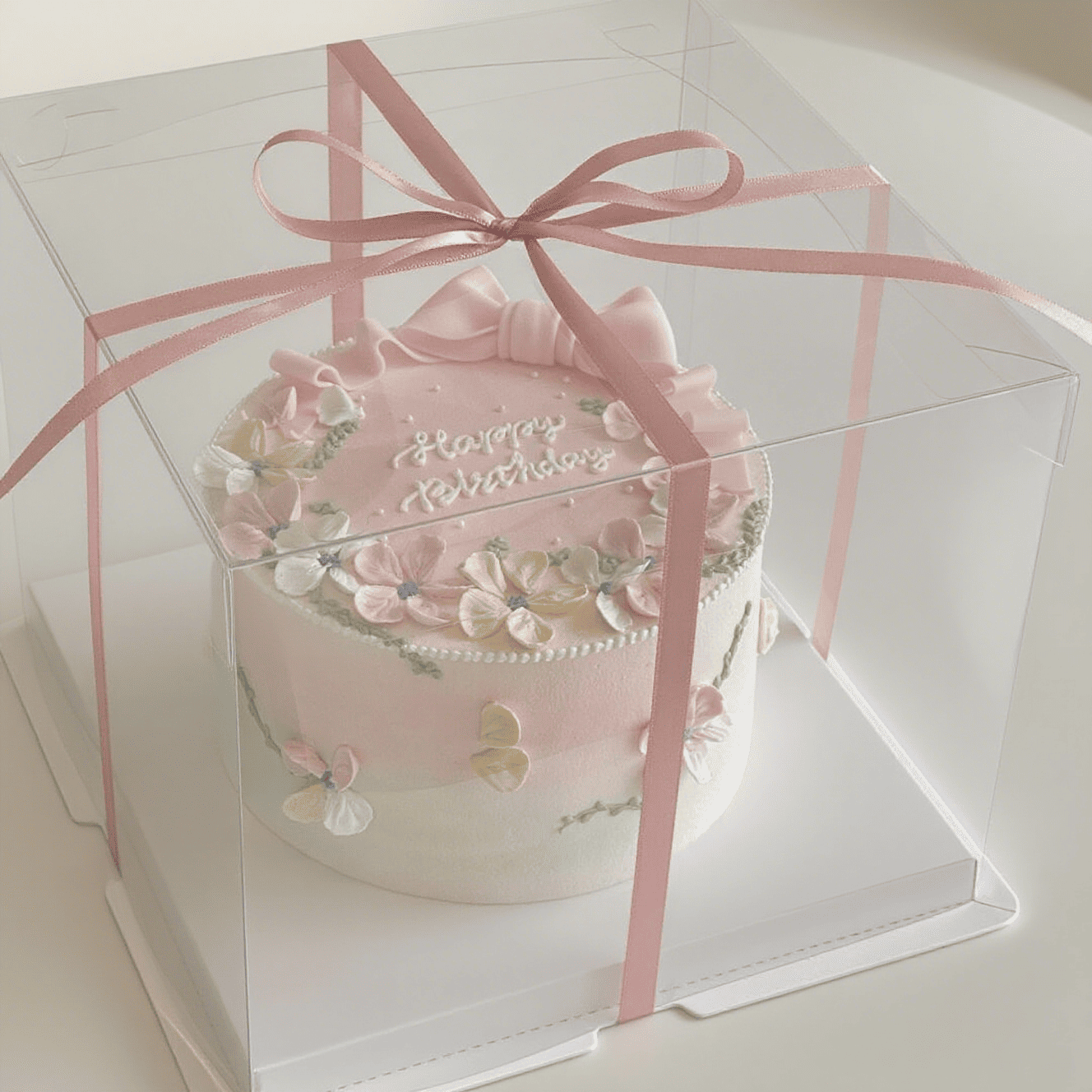 Simple Bow Cake