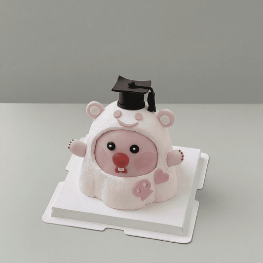 Graduation Hamster Cake