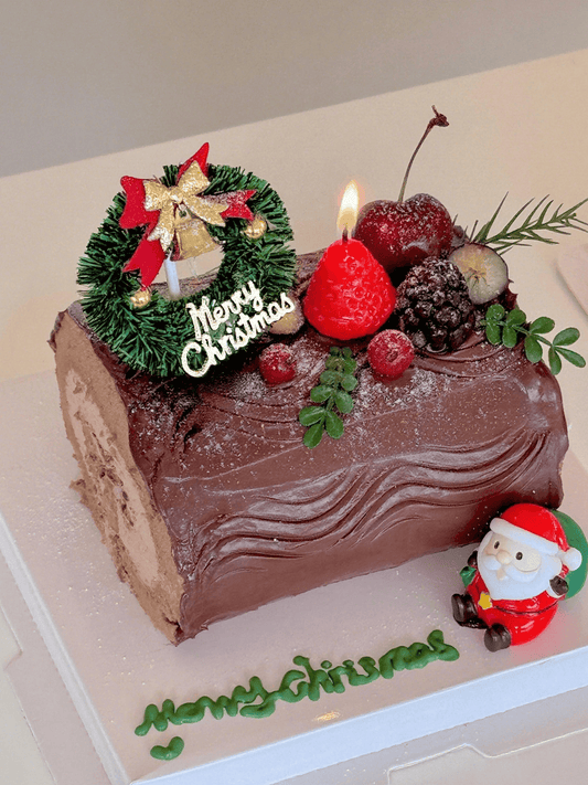 Christmas Yule Log Cake