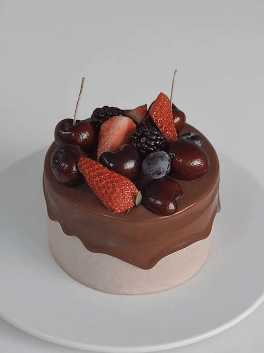 Chocolate Cherry Bliss Cake