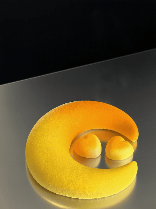 Crescent Love Mousse Cake