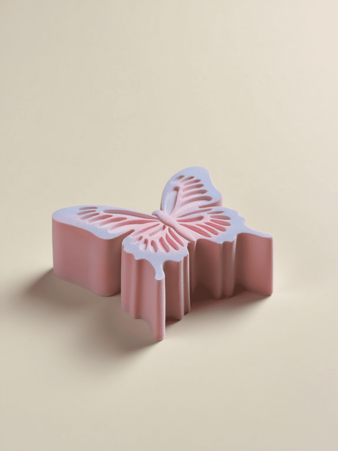 Gradient Butterfly Mousse Cake