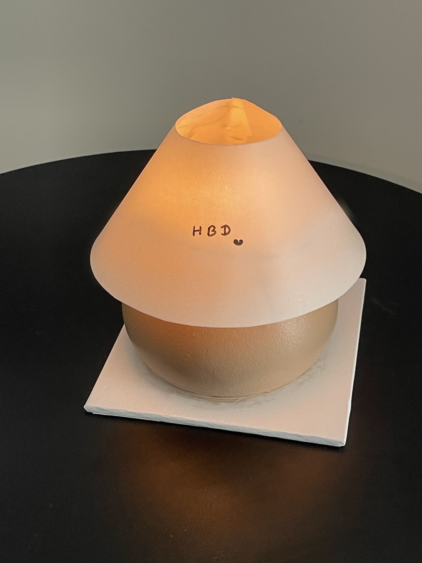 Lumière Lamp Cake