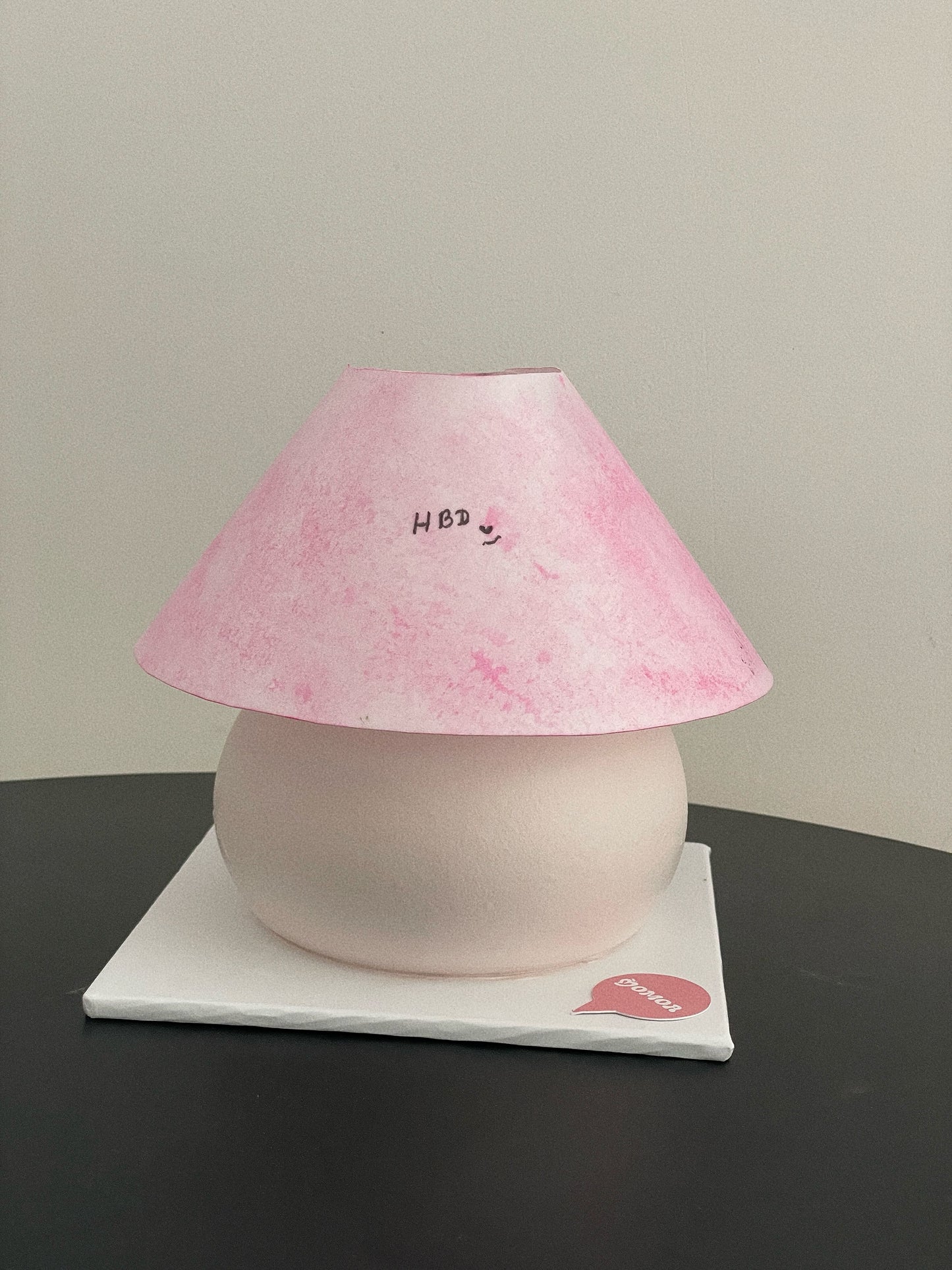 Lumière Lamp Cake