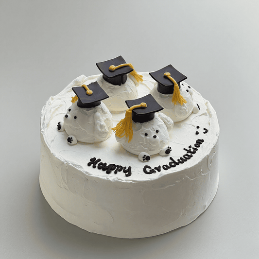 Four Bears Graduation Cake