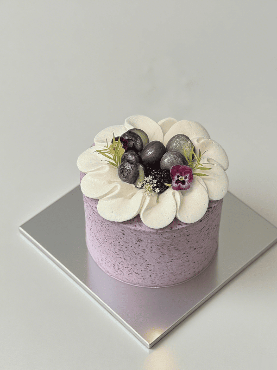 Blueberry Bloom Cake