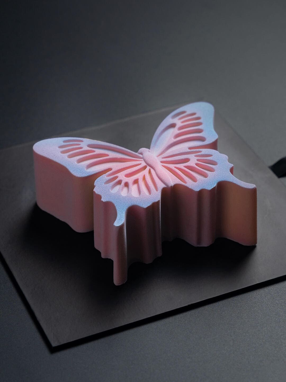 Gradient Butterfly Mousse Cake